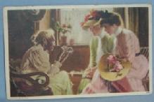 Black Americana POSTCARD - Older Black Lady in Rocking Chair - Ethnographic