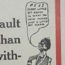 Black Americana POSTCARD - It's Easier To Find Fault With A Husband - Ethnographic