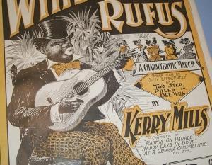 Black Americana WHISTLING RUFUS Music Book - Ethnographic