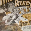 Black Americana WHISTLING RUFUS Music Book - Ethnographic