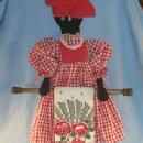 Contemporary MAMMY Hanging Towel Bar - Ethnographic