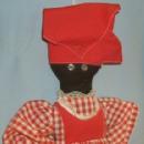 Contemporary MAMMY Hanging Towel Bar - Ethnographic