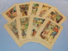 Nine AFTER THE RAIN Children Bathing Cards - Paper