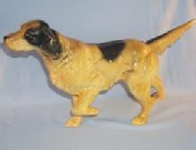 ENGLISH SETTER Cast Iron Doorstop - Metalware