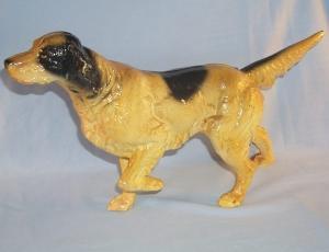ENGLISH SETTER Cast Iron Doorstop - Metalware