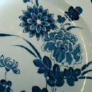 MEAKIN Flow Blue Dinnerware - 41 piece LIBERTY Cobalt Blue Pattern - Antique Ironstone Porcelain
