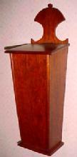 Old Walnut Pipe Candle Box - Furniture