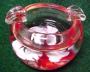 Paper Weight Ash Glass - Tobacciana