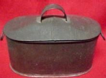 Tin Lunch Pail Child's - Metalware