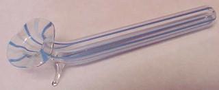 Venetian Latticinio Knife Rest - Glass