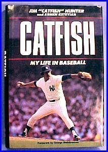 vintage Book - CATFISH - MY LIFE IN BASEBALL - sporting paper