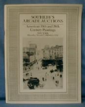 old vintage Sothebys auction ART Catalog - AMERICAN Painting Catalog - 19th & 20th CENTURY PAINTINGS - 1988 Auction Catalog with Prices - paper