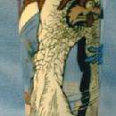old vintage ROAD RUNNER WILE E. COYOTE Glass Tumbler - 1976 Pepsi Advertising Collector Series