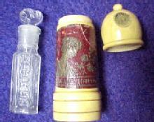 Bottle DRALLE Perfume Embossed - Glass