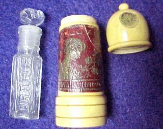 Bottle DRALLE Perfume Embossed - Glass