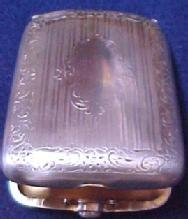 Cigarette Vista Silver Case - Tobacciana/Silver