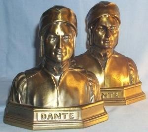 DANTES Brass Finished Bookends - Metalware