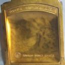 Pompeian Bronze Co. DANTE AND BEATRICE Polychromed Bookends - Metalware
