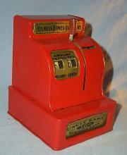 Red UNCLE SAM'S Register Bank - Metalware