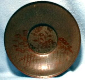 Oriental Bronze Dish - Ethnographic Metalware