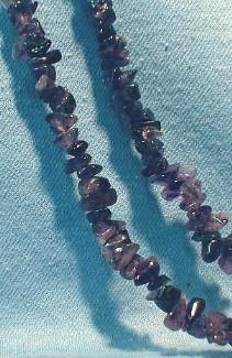 Amethyst Strand Necklace - Estate Jewelry