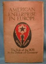 vintage Army Defeat of Germany AMERICAN ENTERPRISE IN EUROPE - The Role of the SOS - PB Book - paper
