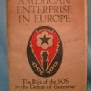 vintage Army Defeat of Germany AMERICAN ENTERPRISE IN EUROPE - The Role of the SOS - PB Book - paper