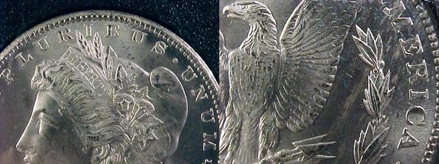 1885 CC Silver Dollar - Unc. - mbb