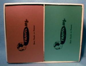 old vintage CANASTA Cards - Travel-eez Your Dealer in Dreams Advertising Cards