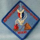 Boy Scouts America - ADVANCEMENT CAMP-O-REE MIAMI Florida Patch - collectible