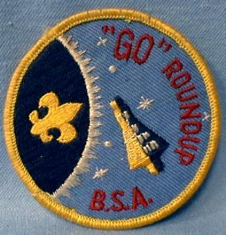 Boy Scouts America Patch GO Roundup - 1960 collectible