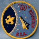 Boy Scouts America Patch GO Roundup - 1960 collectible