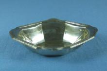 vintage Sterling Silver OPEN SALT- Antique Silver Master Salt Dip