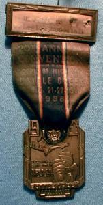 US American Legion Medal Badge - 1938 Michigan Annual Convention - Misc