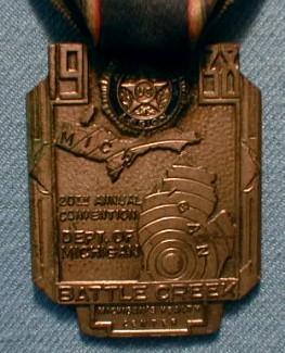 US American Legion Medal Badge - 1938 Michigan Annual Convention - Misc