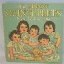 The Dionne Quintuplets WE'RE TWO YEARS OLD Whitman Story Book - Paper