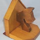Single Wooden SCOTTIE DOG Bookend - Misc.