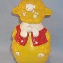 Bright Yellow Plastic Musical ROLY POLY LAMB - Toys
