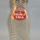 DOUBLE COLA Advertising Glass Vinegar Shaker Bottle