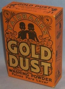 Lever Brothers Box of GOLD DUST Washing Powder - Ethnographic