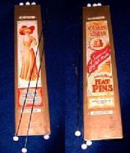 The CASTLE Tablet Hat Pins - Advertising