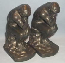 NUART Grey Metal THINKER Bookends - Metalware