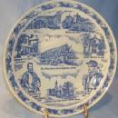 Vernon Kilns HISTORIC SAINT AUGUSTINE Commemorative Pottery Plate