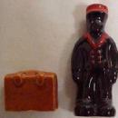 BLACK Porter Salt Pepper Suitcase - Ethnographic