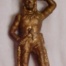 Old Native American Cast Iron Penny Bank - Toys