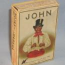 JOHN Cigar Box with Original Insert - Ethnographic