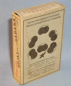 JOHN Cigar Box with Original Insert - Ethnographic