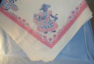 MAMMY Design Square Cotton Table Cloth - Ethnographic