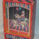Animated Wind Up CLOWN ON HORSEBACK Musical Box - Toys