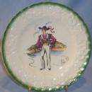 FRENCH COSTUMES 18TH CENTURY Porcelain Dinner Plate